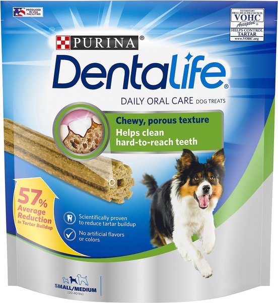 DentaLife Daily Oral Care Small/Medium Dental Dog Treats, 10 count slide 1 of 11