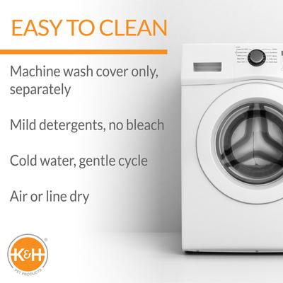 Show full view: K&H Pet Products Original Pet Cot Elevated Pet Bed, Gray, Large slide 9 of 13