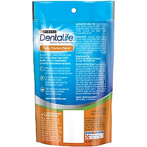 DentaLife Tasty Chicken Flavor Dental Cat Treats, 1.8-oz bag