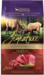 Zignature Venison Limited Ingredient Formula Dry Dog Food, 12.5-lb bag