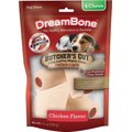 DreamBone Small Butcher's Cut Chicken Chews Dog Treats, 4 count