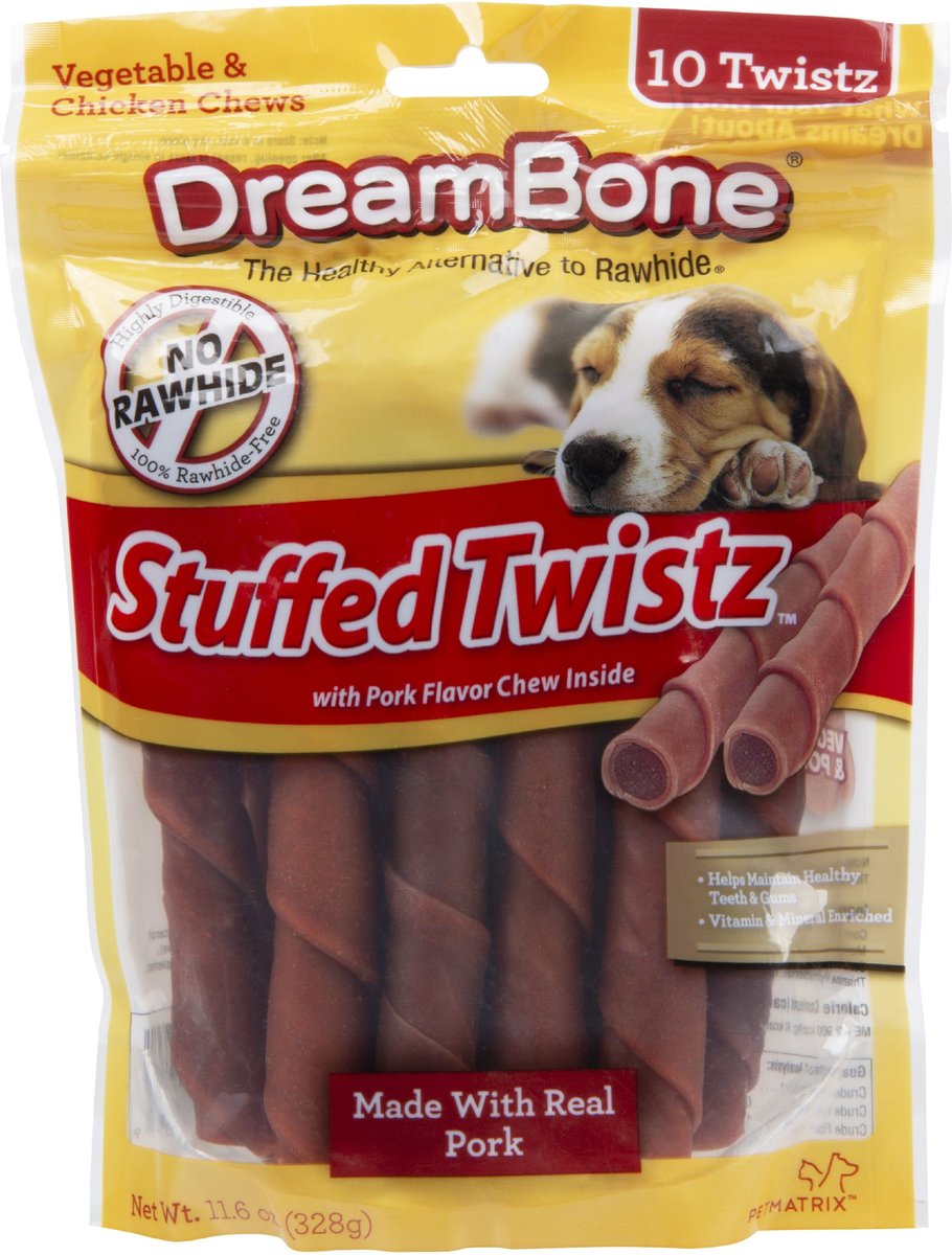 DreamBone Stuffed Twistz Dog Chews