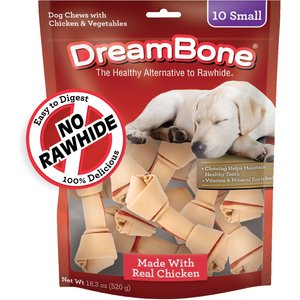 MILK-BONE Gnaw Bones Mini Chicken Flavored Bone Dog Treats, 60