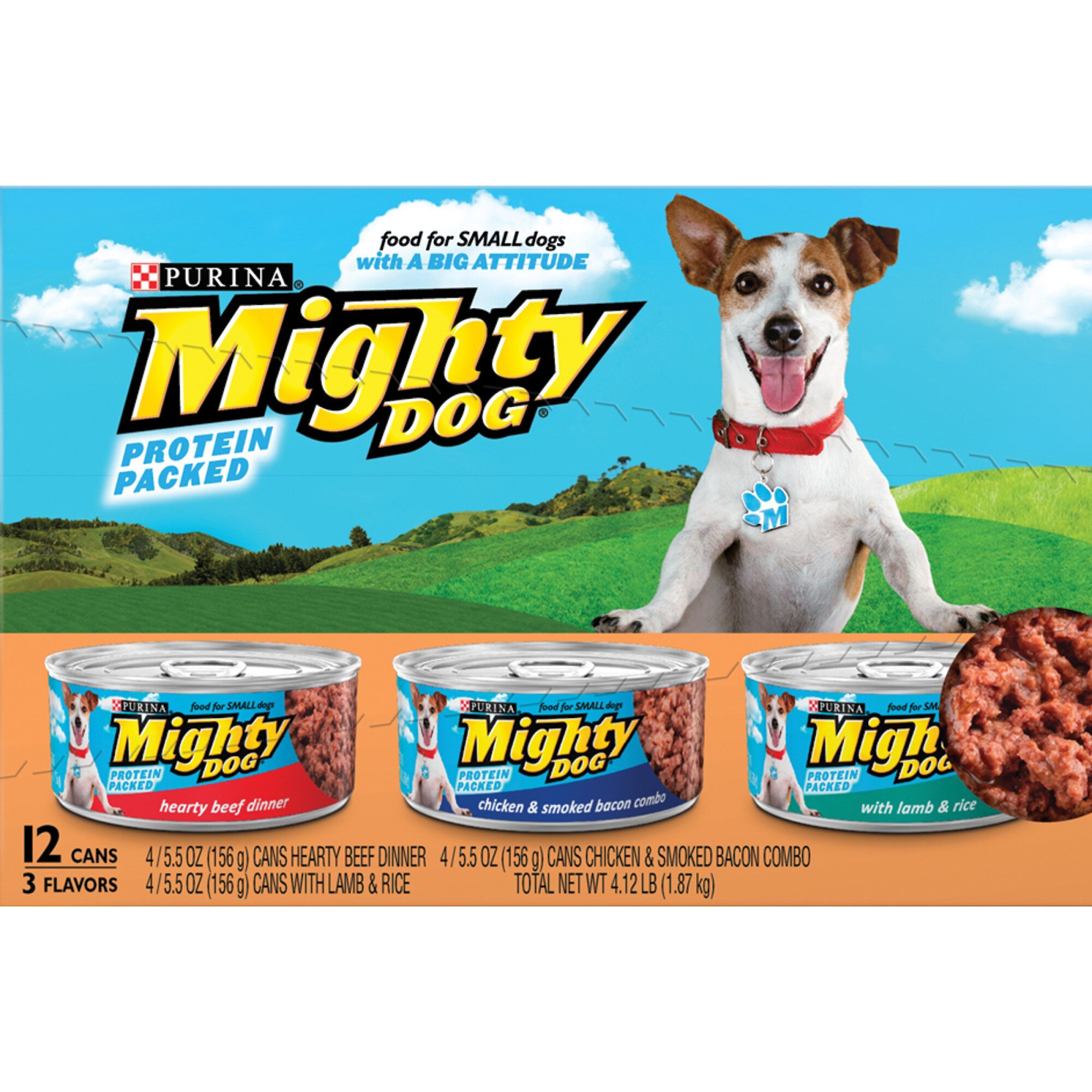 Mighty dog 2025 lamb and rice