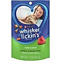Whisker Lickin's Tuna Flavor Crunchy Cat Treats, 1.7-oz bag