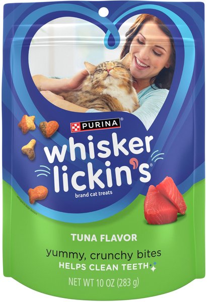 Whisker Lickin's Tuna Flavor Crunchy Cat Treats
