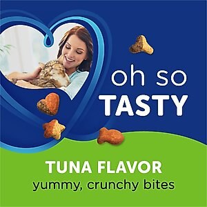 Whisker Lickin's Tuna Flavor Crunchy Cat Treats, 10-oz bag