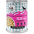 I and Love and You Moo Moo Venison Stew Grain-Free Canned Dog Food, 13-oz, case of 12