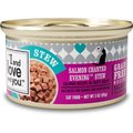 I and Love and You Salmon Chanted Evening Stew Grain-Free Canned Cat Food, 3-oz, case of 24