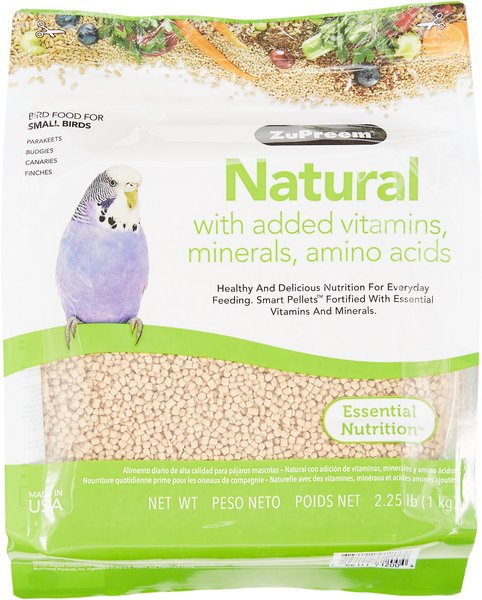 ZuPreem Natural Daily Small Bird Food, 2.25-lb bag slide 1 of 7