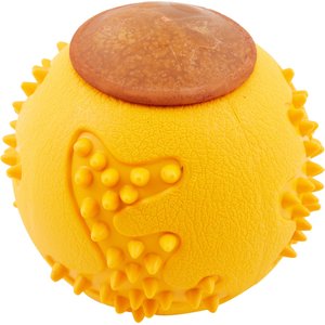 Starmark RubberTuff Treat Ball Tough Dog Chew Toy, Large