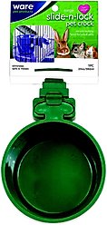 Ware Slide-N-Lock Small Animal Bowl, Large
