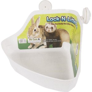 Ware Lock-N-Litter Small Animal Litter Pan, Color Varies, Regular