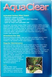 AquaClear Activated Carbon Filter Insert, Size 70 slide 2 of 2