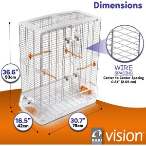 Vision II Model L12 Bird Cage, Large