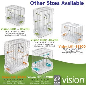 Vision II Model M02 Bird Cage, Medium