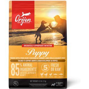 ORIJEN Original Grain Free Dry Dog Food 4.5 lb bag Chewy