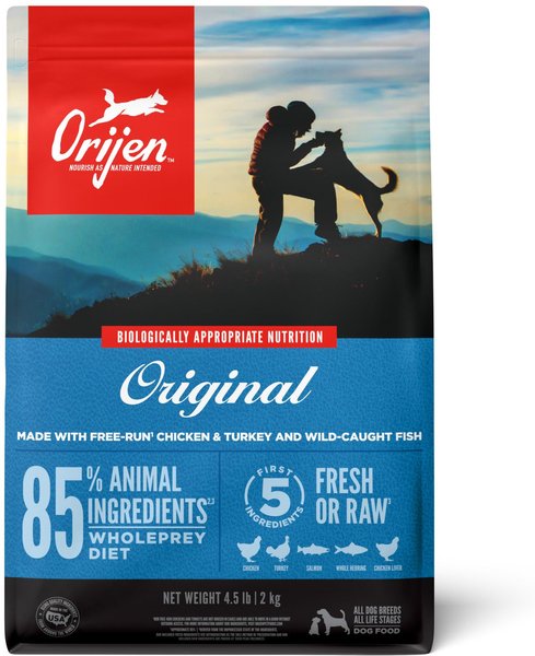 ORIJEN Original Grain-Free Dry Dog Food, 4.5-lb bag slide 1 of 11