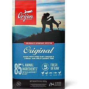 ORIJEN Original Grain-Free Dry Dog Food, 25-lb bag