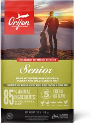 ORIJEN Senior Grain-Free Dry Dog Food, 23.5-lb bag