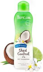 TropiClean Lime & Coconut Deshedding Dog Shampoo, 20-oz bottle