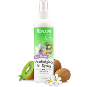 TropiClean Kiwi Blossom Deodorizing Dog Spray, 8-oz bottle