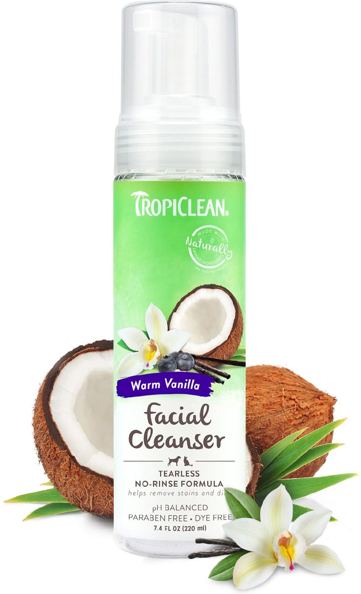 Warm Vanilla Tear Stain Remover for Pets - Tropiclean