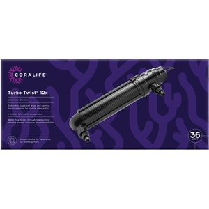 Coralife Turbo-Twist Ultraviolet Sterilizer, Size 12X