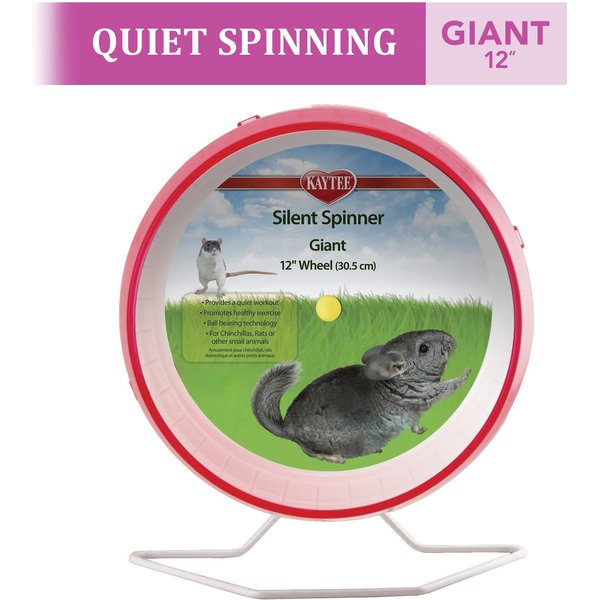 KAYTEE Silent Spinner Small Animal Exercise Wheel, Giant