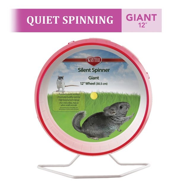 KAYTEE Silent Spinner Small Animal Exercise Wheel, Giant