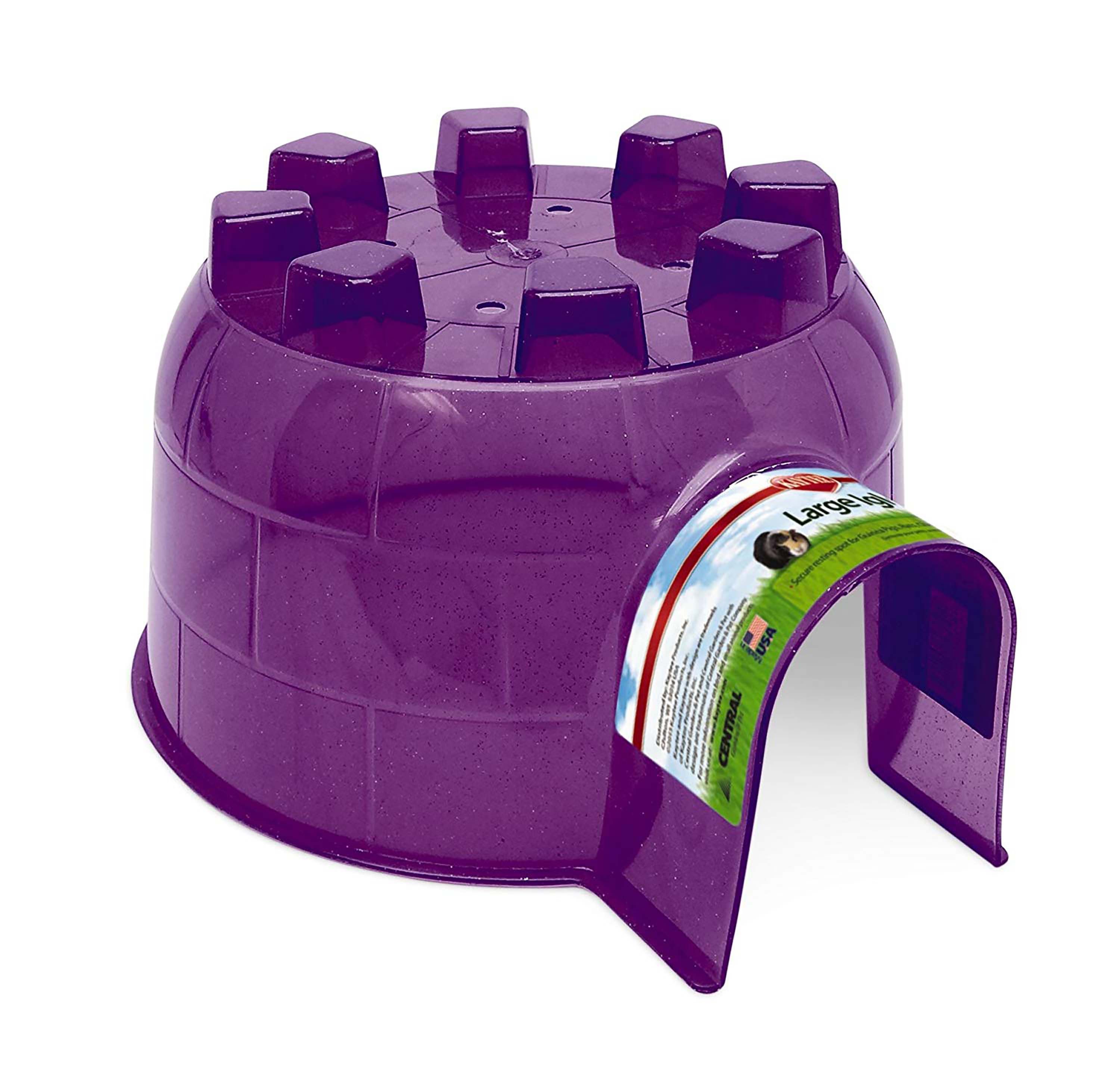 KAYTEE Small Animal Igloo Hideout, Color Varies Customer Questions