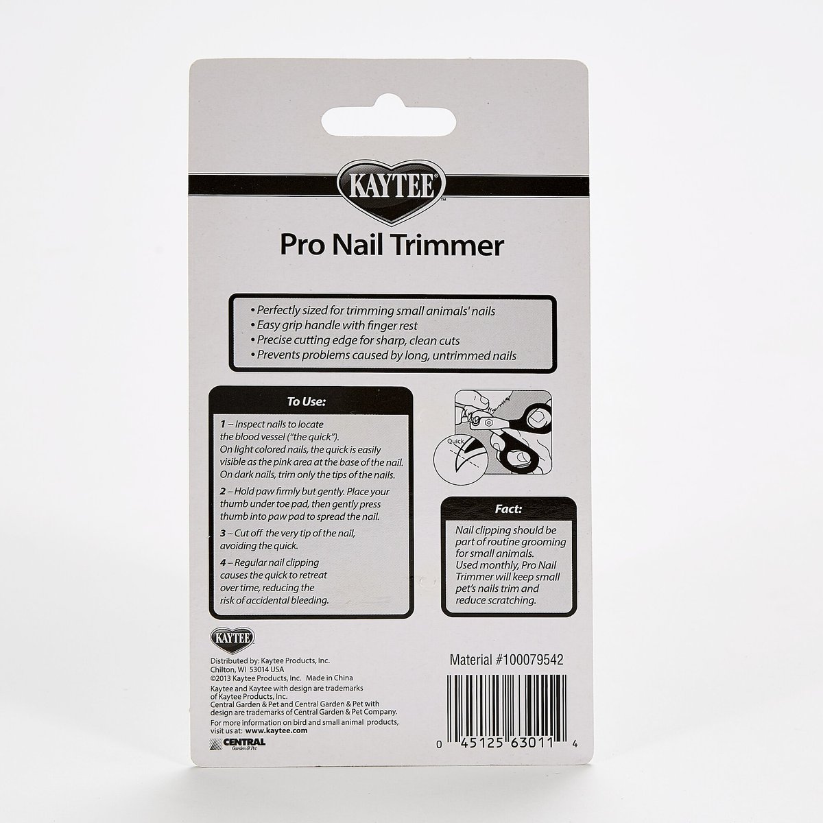 Kaytee pro nail sales trimmer