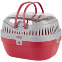 Living World Small Animal Carrier, Red & Grey, Large