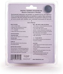 Fluker's Thermo-Hygrometer, Digital slide 2 of 2