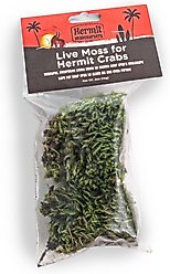 Fluker's Live Moss for Hermit Crabs, .5-oz bag