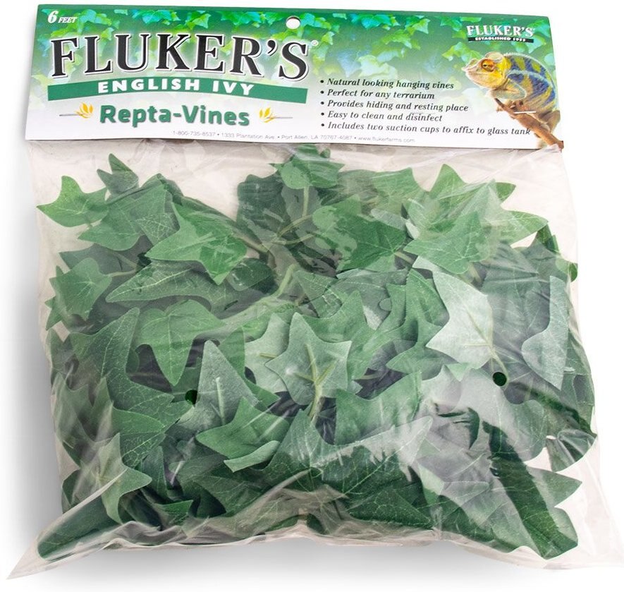Flukers Vines-English Ivy for Reptiles and Amphibians 0.8 Ounces 10 x 3 x 12 inches 