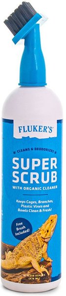 FLUKER'S Super Scrub Reptile Cleaner, 16-oz bottle - Chewy.com