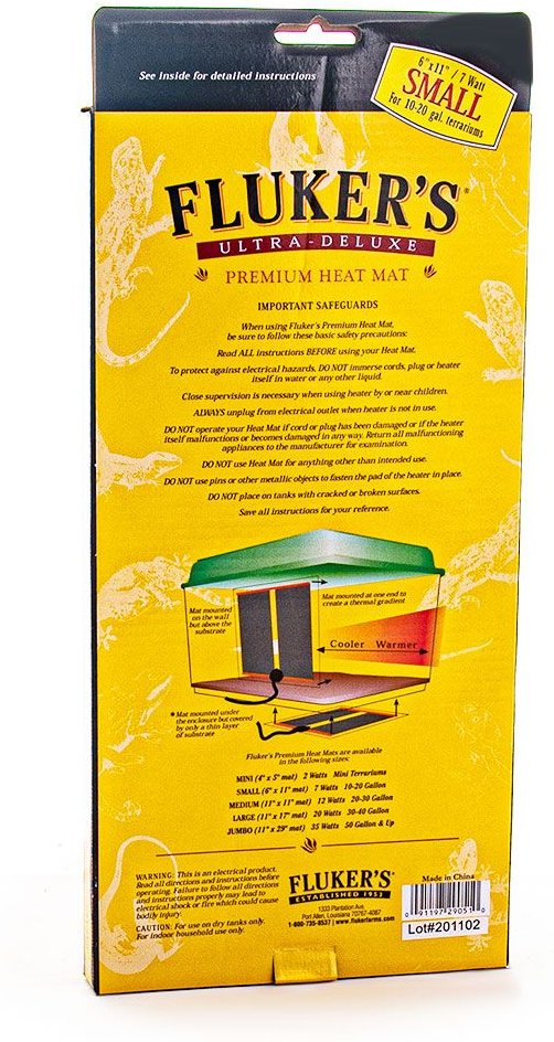 FLUKER S Ultra Deluxe Premium Heat Mat Small Chewy