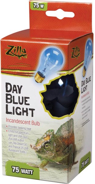 Zilla Day Blue Light Incandescent Reptile Bulb, 75-watt slide 1 of 3