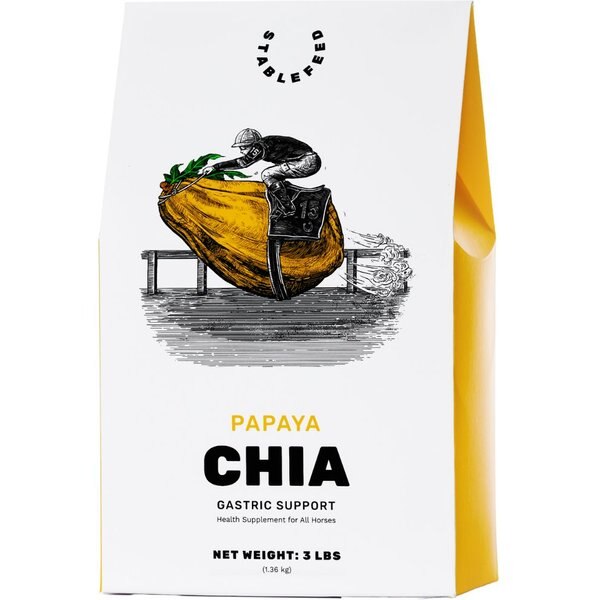 StableFeed Papaya Chia Horse Supplement, 3-lb bag