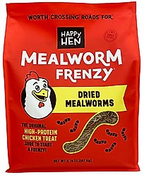Happy Hen Treats Mealworm Frenzy Poultry Treats, 5-lb bag slide 1 of 4