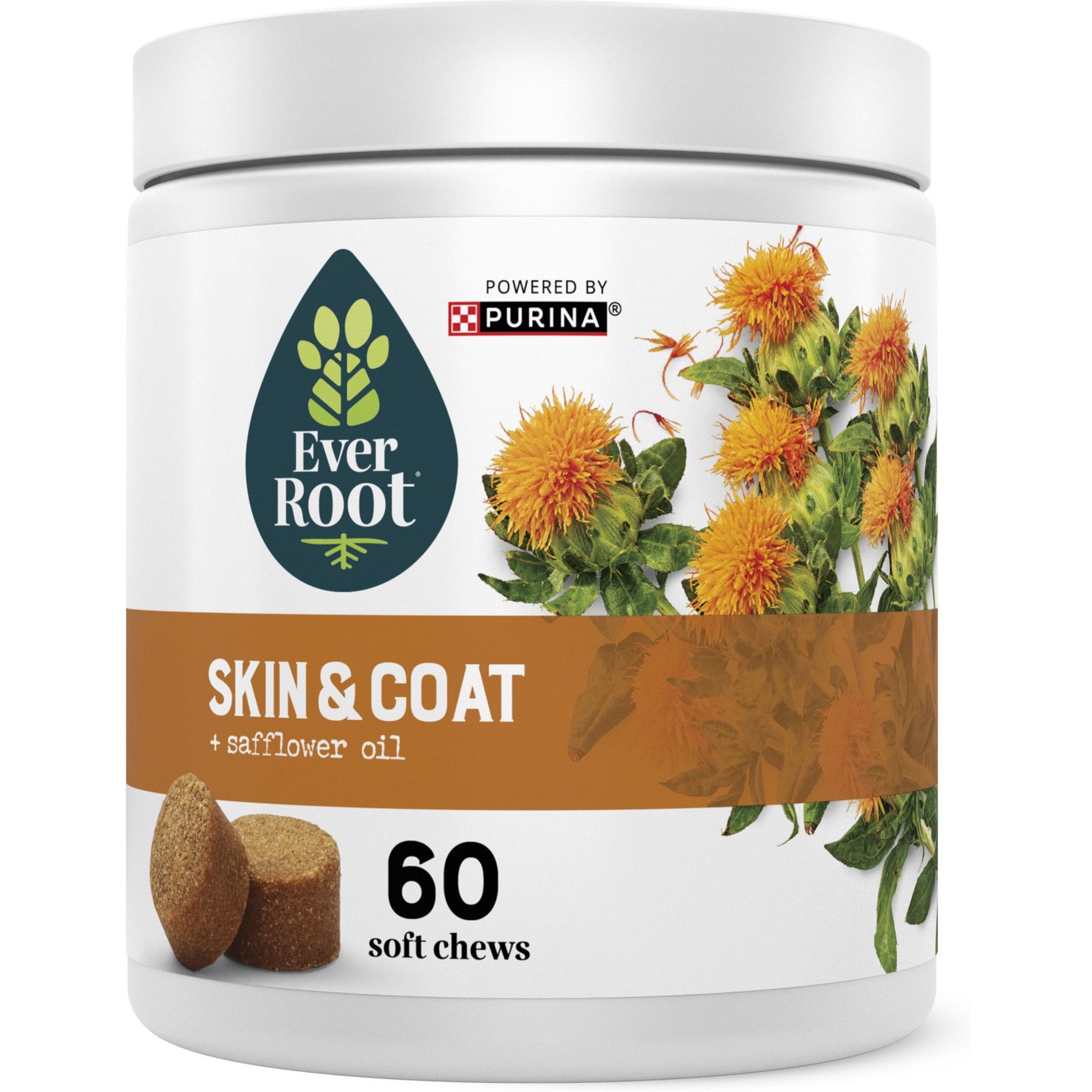 EVERROOT By Purina Skin & Coat Soft Chews Supplement for Dogs, 10.6oz