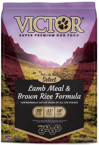 VICTOR Select Lamb Meal Brown Rice Dry Dog Food