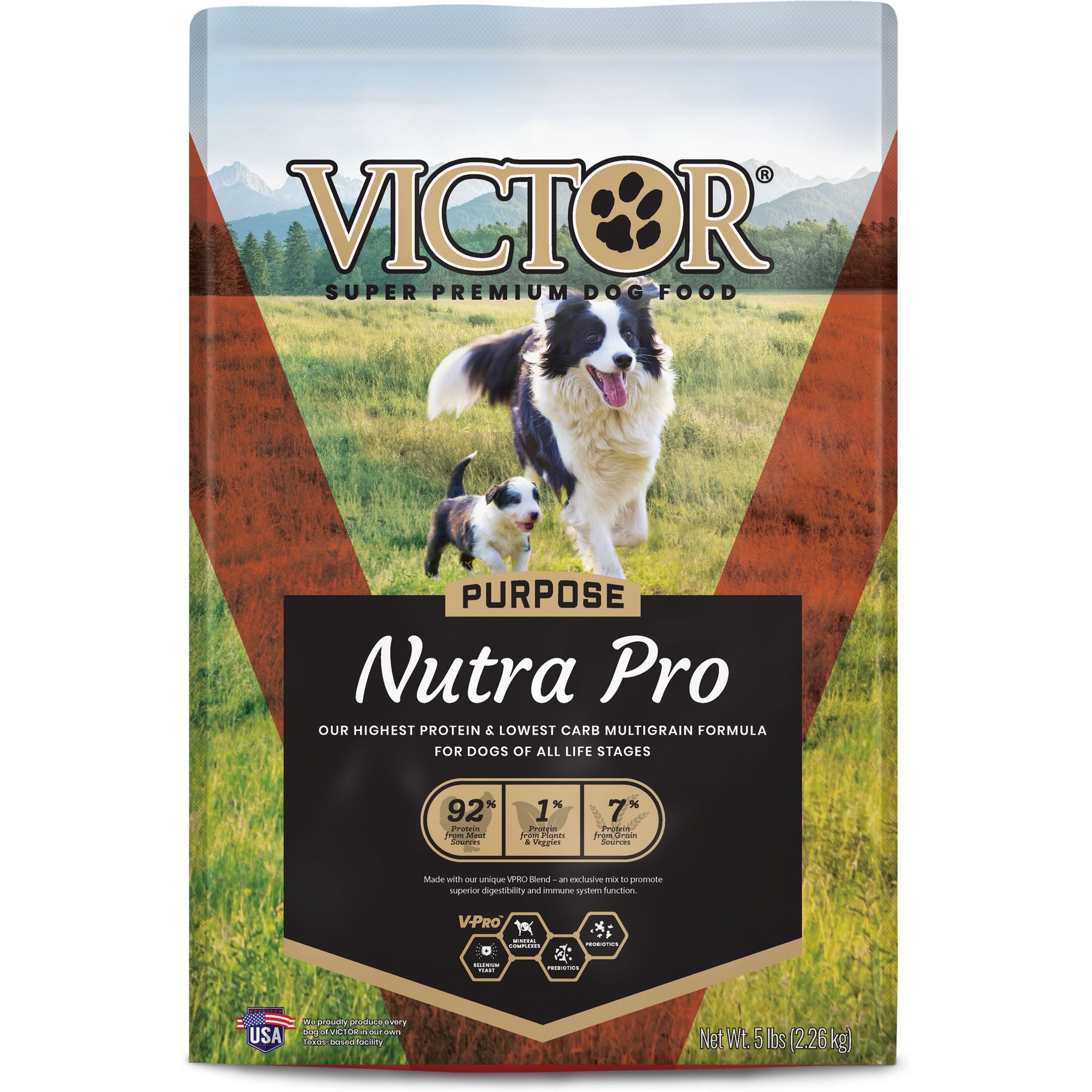 VICTOR Purpose Nutra Pro Dry Dog Food 5 lb bag Chewy