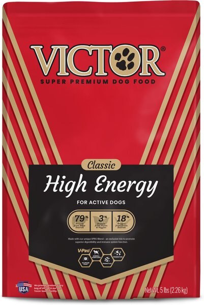 VICTOR Classic High Energy Formula Dry Dog Food, 5-lb bag slide 1 of 9