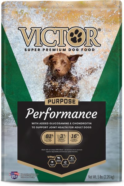 VICTOR Purpose Performance Formula Dry Dog Food, 5-lb bag slide 1 of 9