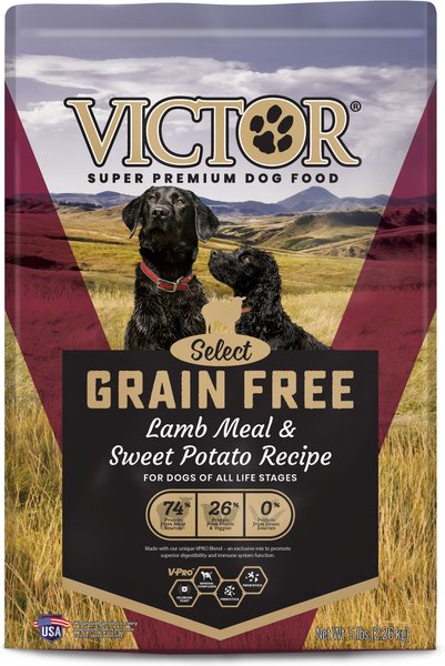 VICTOR Select Lamb Meal Sweet Potato Recipe Grain Free Dry Dog