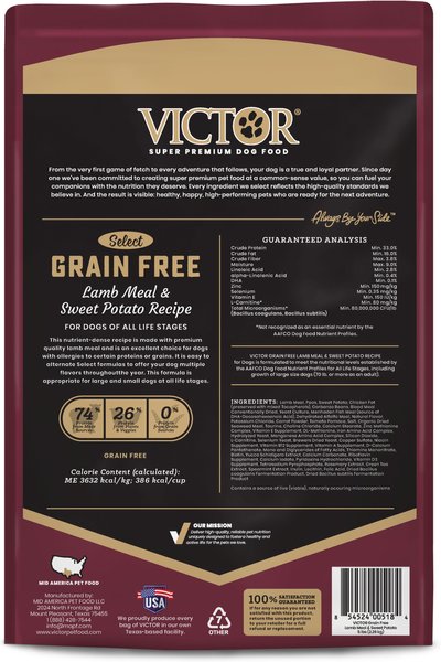 Victor nutra fashion pro dog food reviews