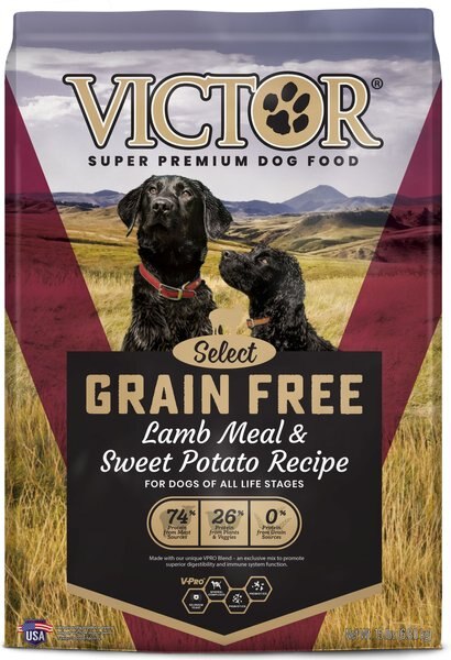 VICTOR Select Lamb Meal & Sweet Potato Recipe Grain-Free Dry Dog Food, 15-lb bag slide 1 of 9