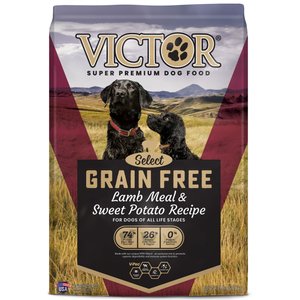 VICTOR Select Lamb Meal & Sweet Potato Recipe Grain-Free Dry Dog Food, 15-lb bag